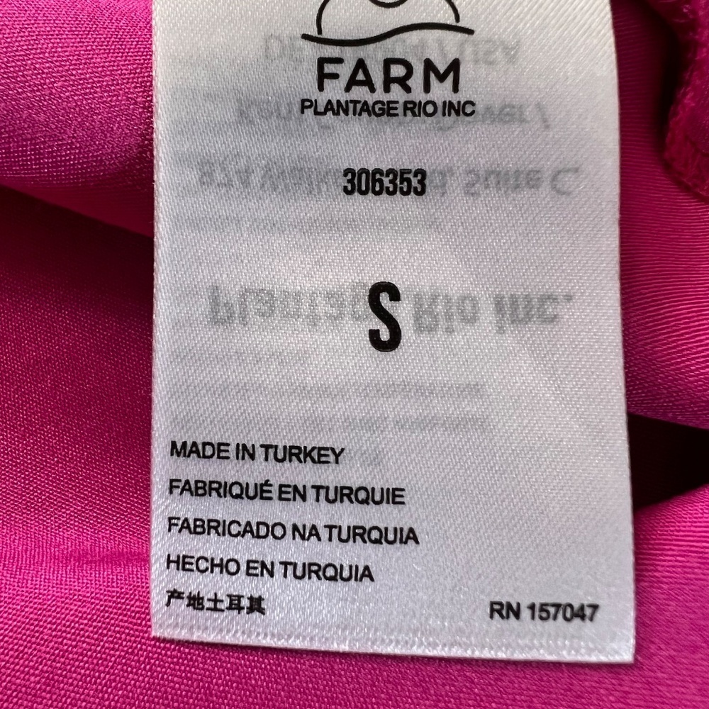 FARM Rio Satin Midi Skirt with Tassel Waist Tie - Picture 10 of 13